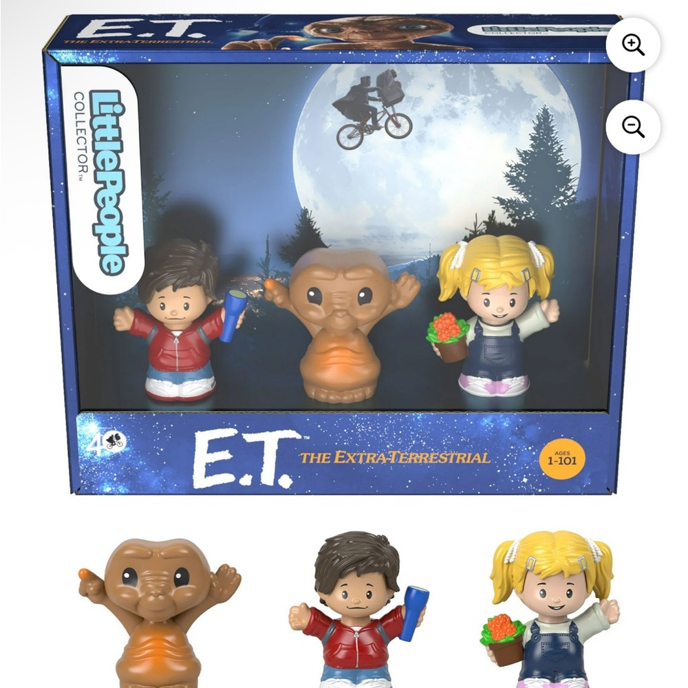 Little People Collector E.T. Extra Terrestrial Special Edition Figure Set NIB